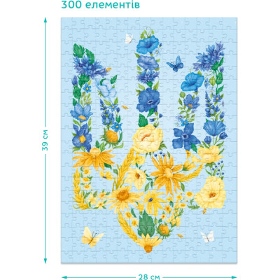 Пазл DoDo Квітучий тризуб (300588)