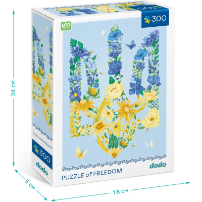 Пазл DoDo Квітучий тризуб (300588)