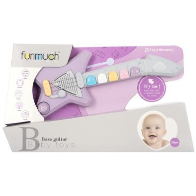 Розвиваюча іграшка Funmuch Бас-гітара зі світловими ефектами (FM777-2)
