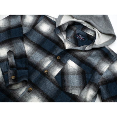 Сорочка дитяча Breeze з капюшоном (G-466-128B-black)