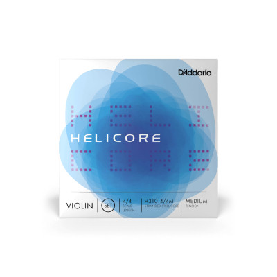 Струни для скрипки D&#039;Addario Helicore Violin String Set 4/4 Scale Medium Tension (H310 4/4M)