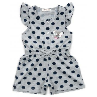 Комбінезон дитячий Breeze в горошок (15992-128G-gray)