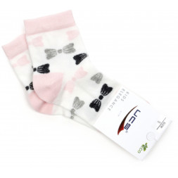 Шкарпетки дитячі UCS Socks з бантиком (M0C0101-2119-1G-pink)