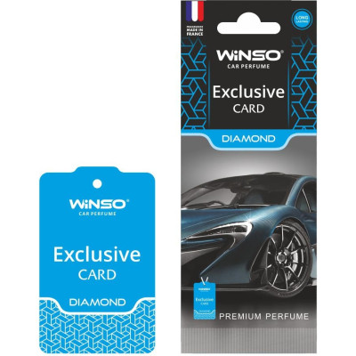Ароматизатор для автомобіля WINSO Card Exclusive Diamond (533120)
