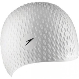 Шапка для плавання Speedo Bubble Cap AF білий 8-709290003 OSFM (5053744175850)