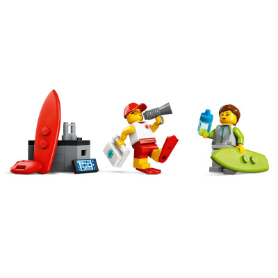 Конструктор LEGO City Пляжна рятувальна вантажівка (60453)