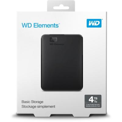 Зовнішній жорсткий диск 2.5&quot; 4TB WD (WDBU6Y0040BBK-WESN)