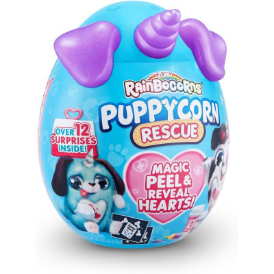 М&#039;яка іграшка Rainbocorns сюрприз G серія Puppycorn Rescue (9261G)