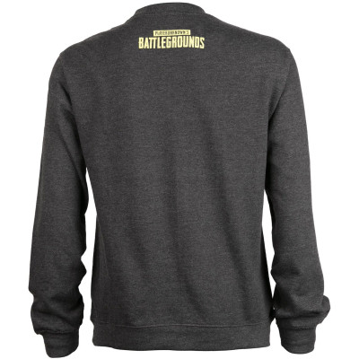Світшот Jinx Pubg Military Academy Crew Neck Sweatshirt Charcoal Heather S (JINX-9235 CHS)