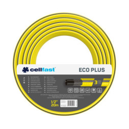Шланг для поливу Cellfast ECO PLUS 1/2&quot;, 20м, 3 шари, до 20бар -10…+50°C (12-150)