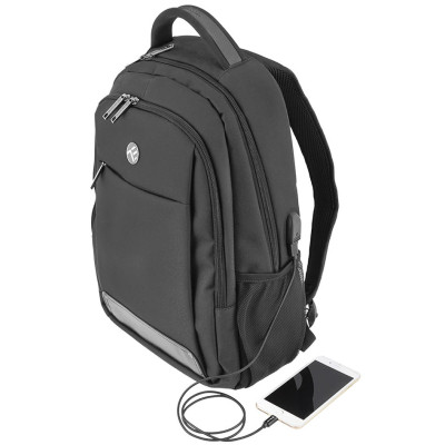 Рюкзак для ноутбука Tellur 15.6&quot; Companion, USB port, Black (TLL611291)