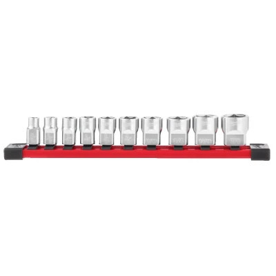Набір головок Milwaukee 3/8&#039;&#039; - 10 шт., з посадкою (4932492508)