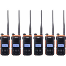 Портативна рація Agent AR-UV10 Six Pack комплект 6 шт (AR-UV10_6)