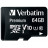 Карта пам&#039;яті Verbatim 64GB microSDHC Class 10 (44084)