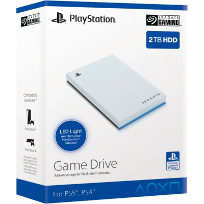 Зовнішній жорсткий диск 2.5&quot; 2TB Game Drive for PlayStation 5 Seagate (STLV2000201)