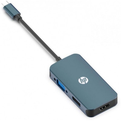 Порт-реплікатор HP USB3.1 Type-C --&gt; HDMI/VGA/DP/, 0.2м (DHC-CT200)