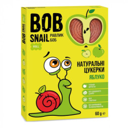 Цукерка Bob Snail Равлик Боб Яблуко 60г (4820162520149)