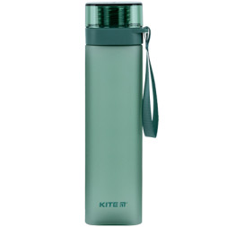 Поїльник-непроливайка Kite квадратна, 700 мл, зелена (K24-1210-2)
