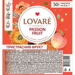 Чай Lovare &quot;Passion fruit&quot; 50х2 г (lv.72151)