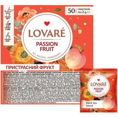 Чай Lovare &quot;Passion fruit&quot; 50х2 г (lv.72151)