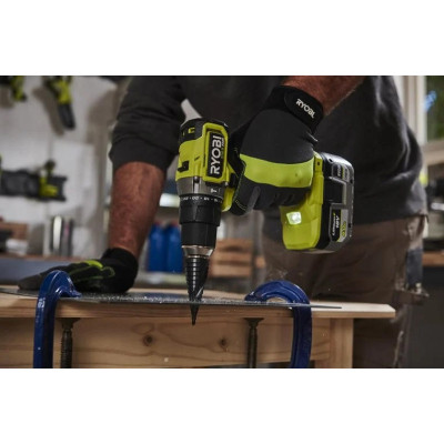 Шуруповерт Ryobi ONE+ HP RPD18C1-1C20G 18V, 1х2Ah, 60Нм, 450/1700об/хв, сумка (5133006525)
