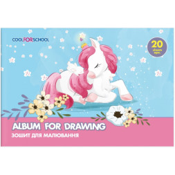 Альбом для малювання Cool For School на скобі CFS, 20 аркушів (CF60902-10)