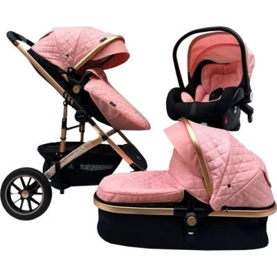 Коляска Maxibaby IQ 3 в 1 - Pink (90876)