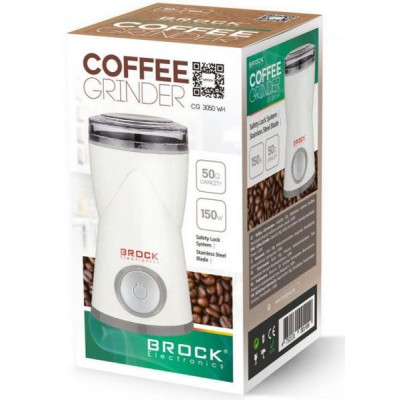 Кавомолка Brock CG 3050 WH (CG3050WH)