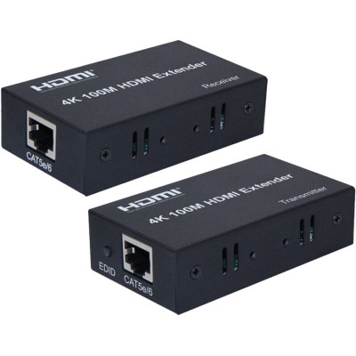 Підсилювач сигналу Greenvision GV-100-HDMI-RG45 4K (22723)
