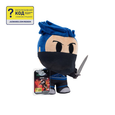 М&#039;яка іграшка DevSeries Collector Plush Ninja Legends Assassin, 20см (CRS0006)