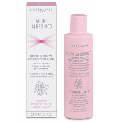 Лосьйон для обличчя L&#039;Erbolario з Гіалуроновою кислотою для нормальної та сухої шкіри 200 мл (2214010009832)