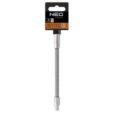 Подовжувач для інструменту Neo Tools 1/4&quot;, 140 мм, CrV (08-557)