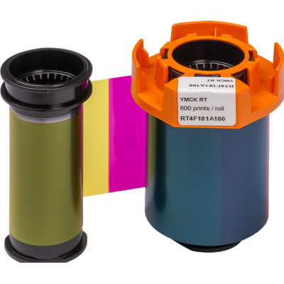 Ріббон Evolis до Agilia, YMCK, 600 відбитків (RT4F101M100)