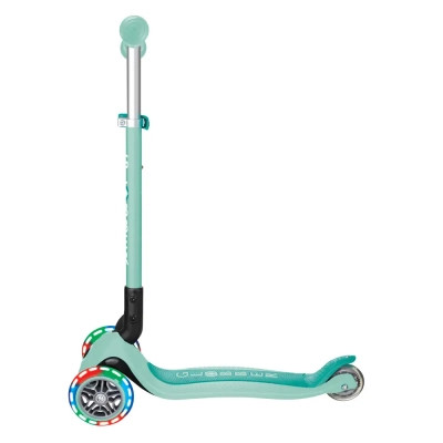 Самокат Globber Primo Foldable Lights колеса з підсвіткою до 50 кг 3+ М&#039;ятний (432-206-3)