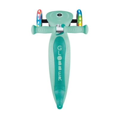 Самокат Globber Primo Foldable Lights колеса з підсвіткою до 50 кг 3+ М&#039;ятний (432-206-3)