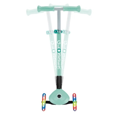 Самокат Globber Primo Foldable Lights колеса з підсвіткою до 50 кг 3+ М&#039;ятний (432-206-3)