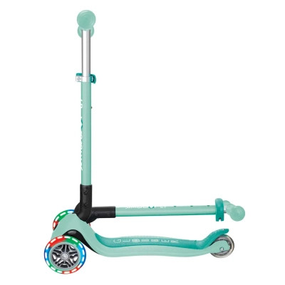 Самокат Globber Primo Foldable Lights колеса з підсвіткою до 50 кг 3+ М&#039;ятний (432-206-3)