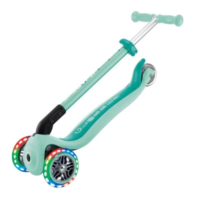 Самокат Globber Primo Foldable Lights колеса з підсвіткою до 50 кг 3+ М&#039;ятний (432-206-3)