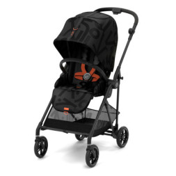 Коляска Cybex Коляска Melio Real Black (з бампером) (522002631)