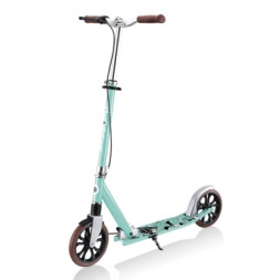 Самокат Globber NL205 Deluxe, з ручним гальмом, м''ятний (685-206)
