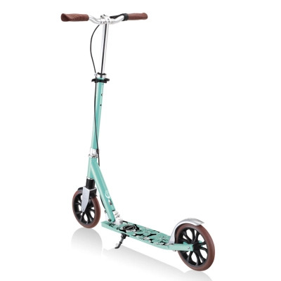Самокат Globber NL205 Deluxe, з ручним гальмом, м&#039;&#039;ятний (685-206)