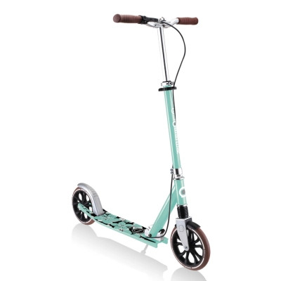Самокат Globber NL205 Deluxe, з ручним гальмом, м&#039;&#039;ятний (685-206)