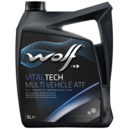Трансмісійна олива Wolf VITALTECH MULTI VEHICLE ATF 5л (8305702)