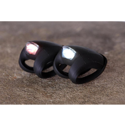 Передня велофара Knog Frog Strobe Front 8,5 Lumens Black (11920)