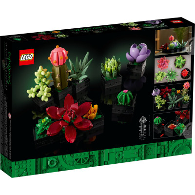 Конструктор LEGO Botanicals Сукуленти (10309-)