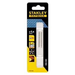 Свердло Stanley FatMax, по металу, d=1,5 мм., L=40 мм., WL=18 мм., 2 шт. (STA51008)