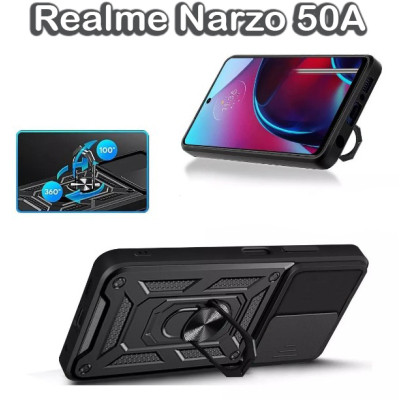 Чохол до мобільного телефона BeCover Military Realme Narzo 50A Black (709171)