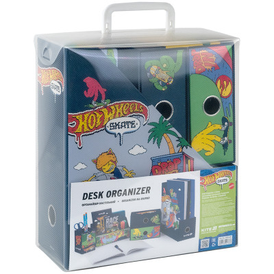 Настільний набір Kite Hot Wheels 4 предмети, картон (HW25-357)