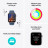 Смарт-годинник Apple Watch SE GPS + Cellular 40mm Starlight Aluminium Case with Starlight Sport Band - S/M (MXGJ3QH/A)