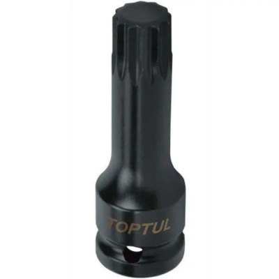 Головка торцева Toptul SPLINE ударна М14 L77мм 1/2&quot; (KADB1614L)